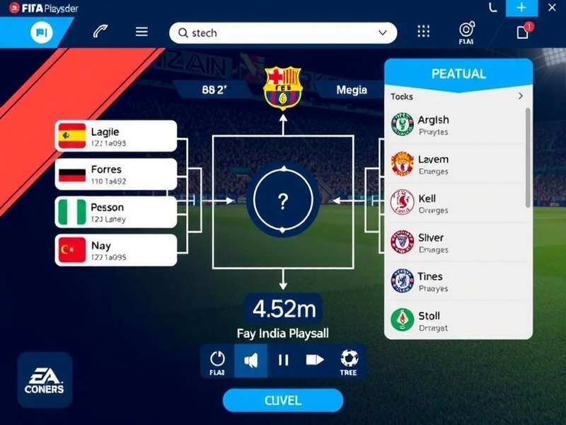 FIFA Ace India Playmaker tournament screen